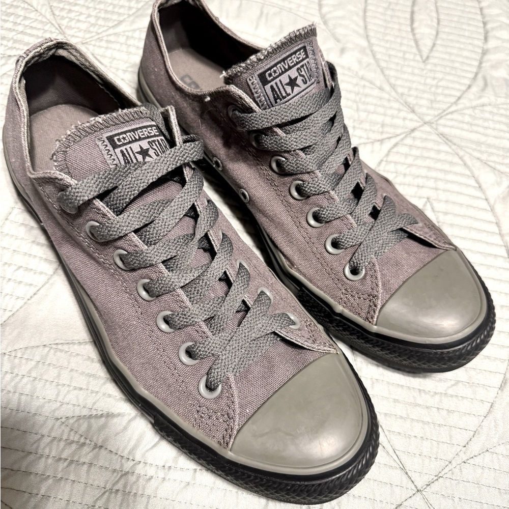 Converse All Star 117961F Lace Up Low Top
Gray Sneaker Shoes mens 9 wo’s 11 - Picture 5 of 9